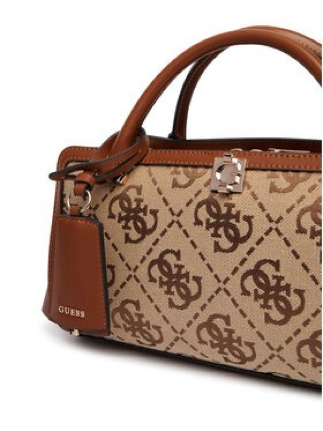 Guess Torebka Audrey Logo HWJG97 55060 Brązowy jasny