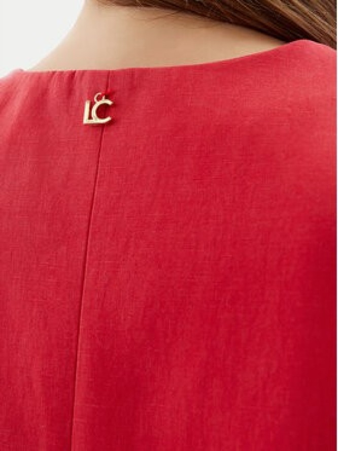 LOLA CASADEMUNT Kamizelka LS2502007 Czerwony Regular Fit