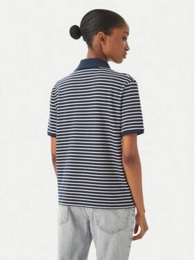 Tommy Hilfiger Polo WW0WW48720 Granatowy Relaxed Fit