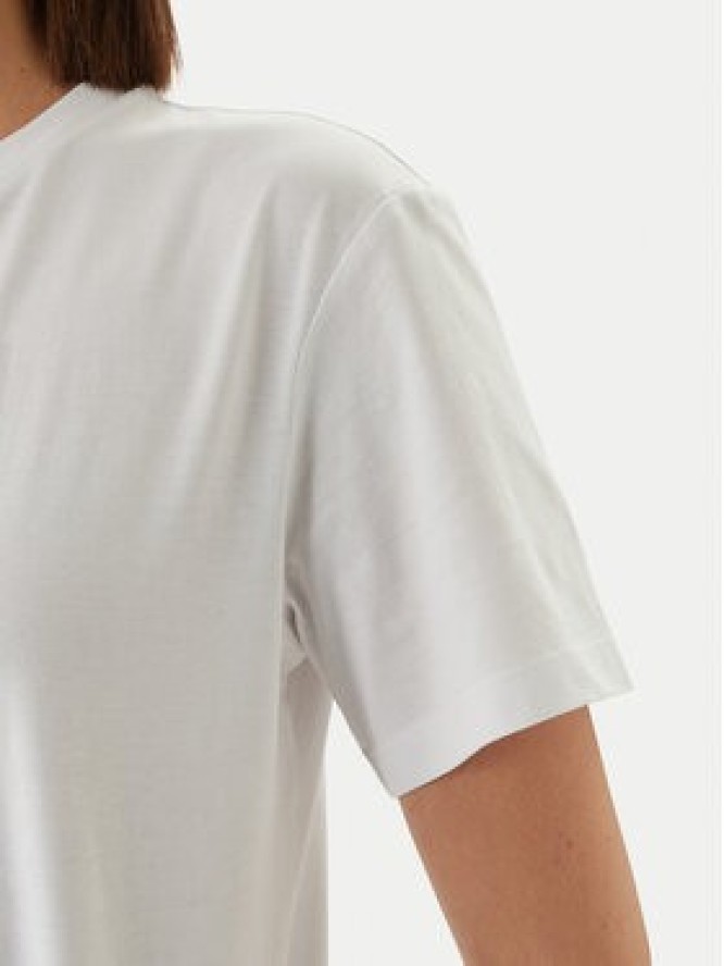 Barbour T-Shirt Marine LTS0716WH11 Biały Regular Fit