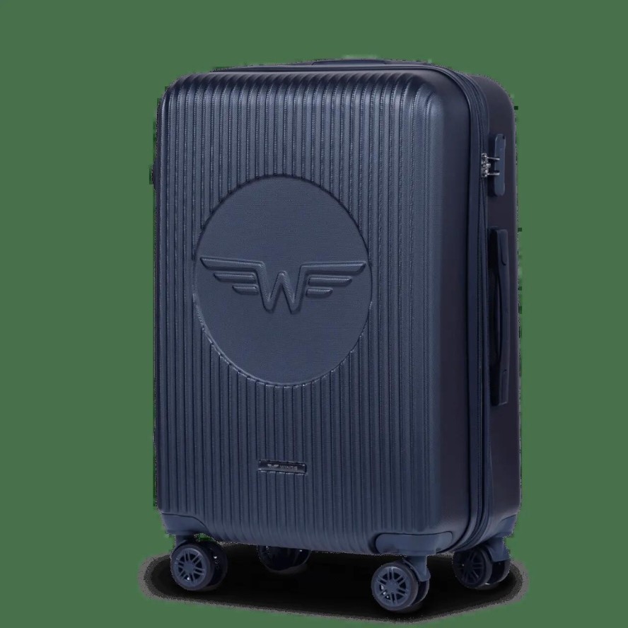 Walizka średnia Wings Swallow 3.0 BLUE 24"