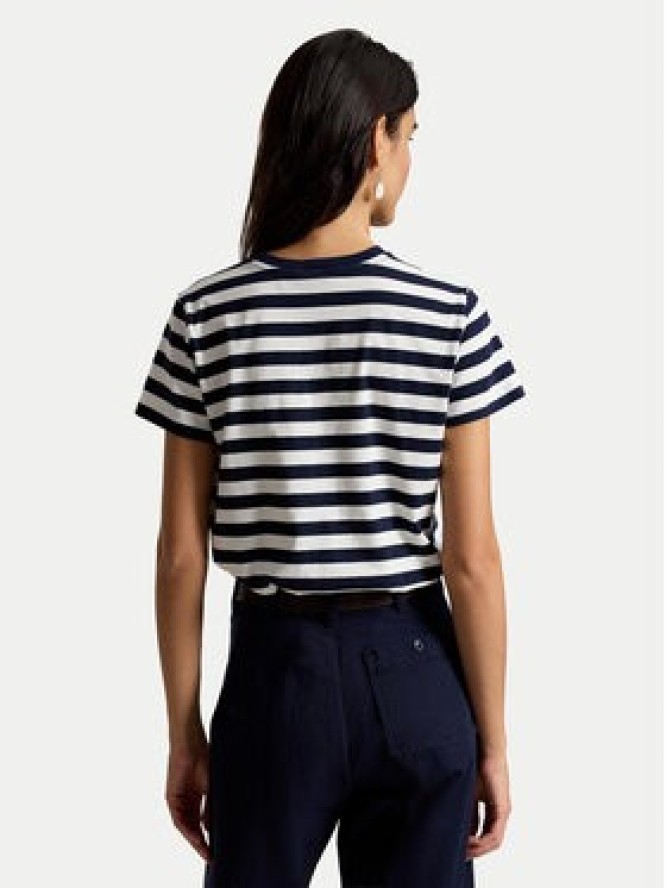 Polo Ralph Lauren T-Shirt 211B17779003 Granatowy Regular Fit