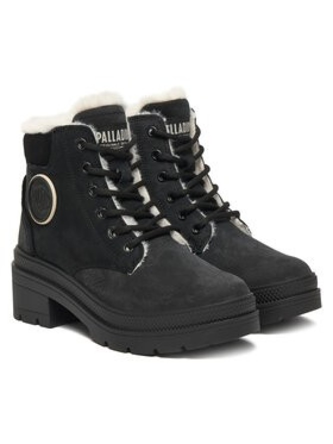 Palladium Trzewiki Pallarise Nbk Wl 99527-008-M Czarny
