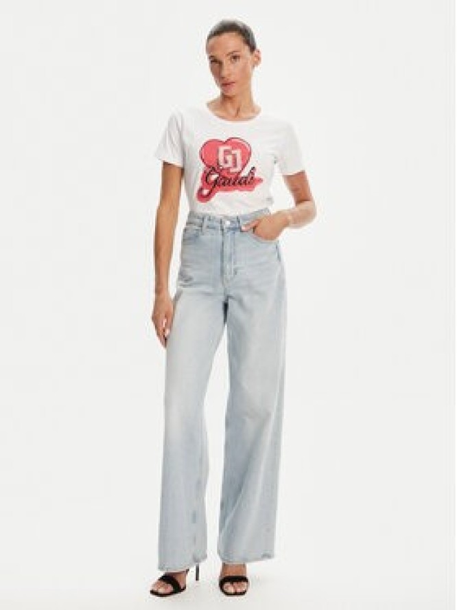 Gaudi T-Shirt 511BD64037 Biały Regular Fit