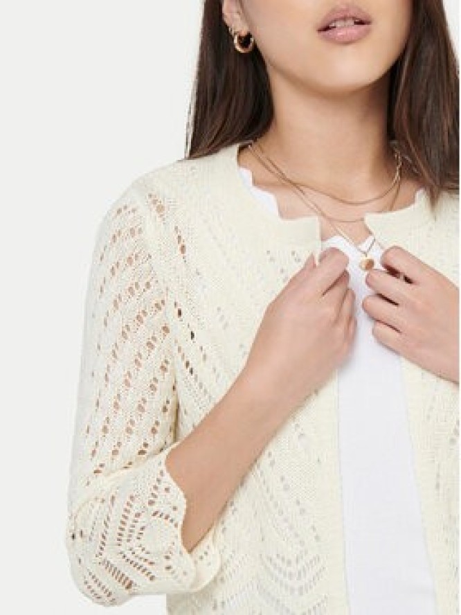 JDY Kardigan Sun 15184486 Écru Regular Fit