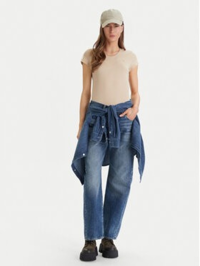 G-Star Raw T-Shirt Eyben D24533-4107 Écru Slim Fit