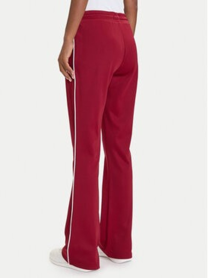 Guess Spodnie dresowe W5BB58 FL04W Bordowy Regular Fit