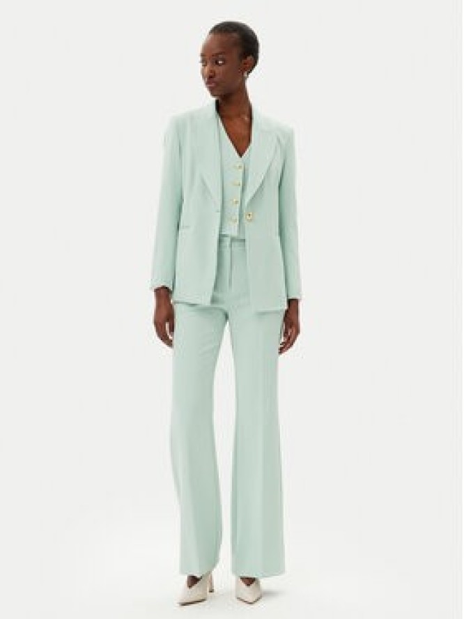 Maryley Marynarka 25EB187/M27/43SP Zielony Regular Fit