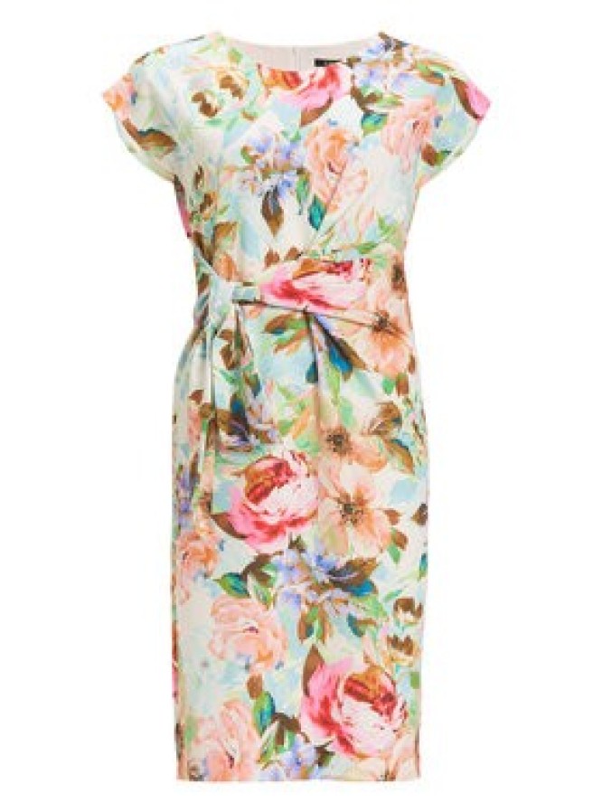 Swing Sukienka koktajlowa 5AI20700 Kolorowy Regular Fit