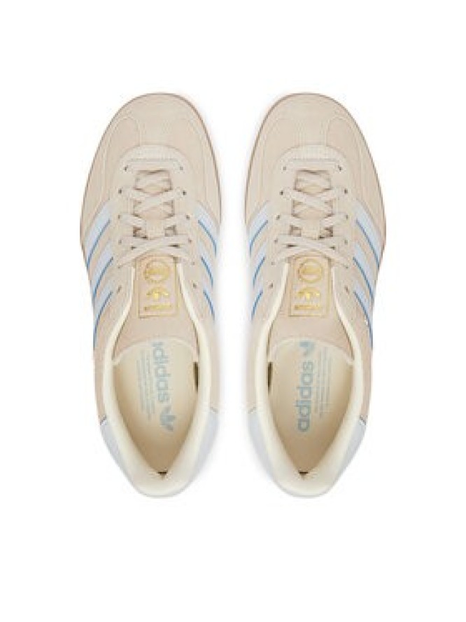 adidas Sneakersy Gazelle Indoor JR2432 Beżowy