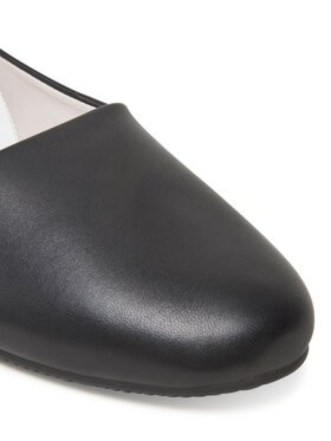 Calvin Klein Baleriny Ballerina Sling Back Lth HW0HW02655 Czarny