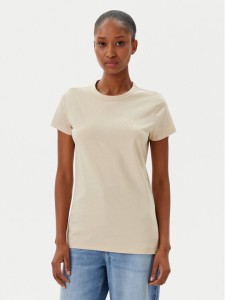 BOSS T-Shirt C_Elogo_20 50541343 Beżowy Slim Fit