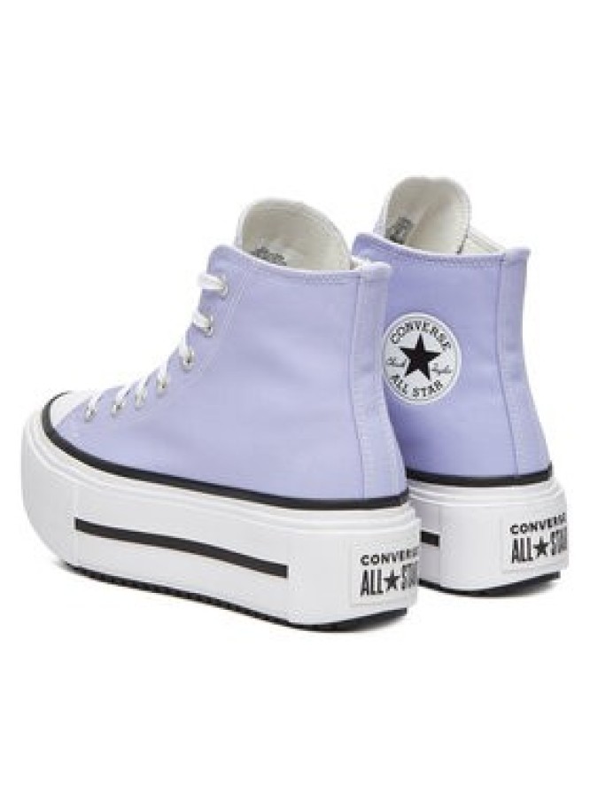 Converse Trampki Chuck Taylor All Star Lift Double Stack A15206C Fioletowy
