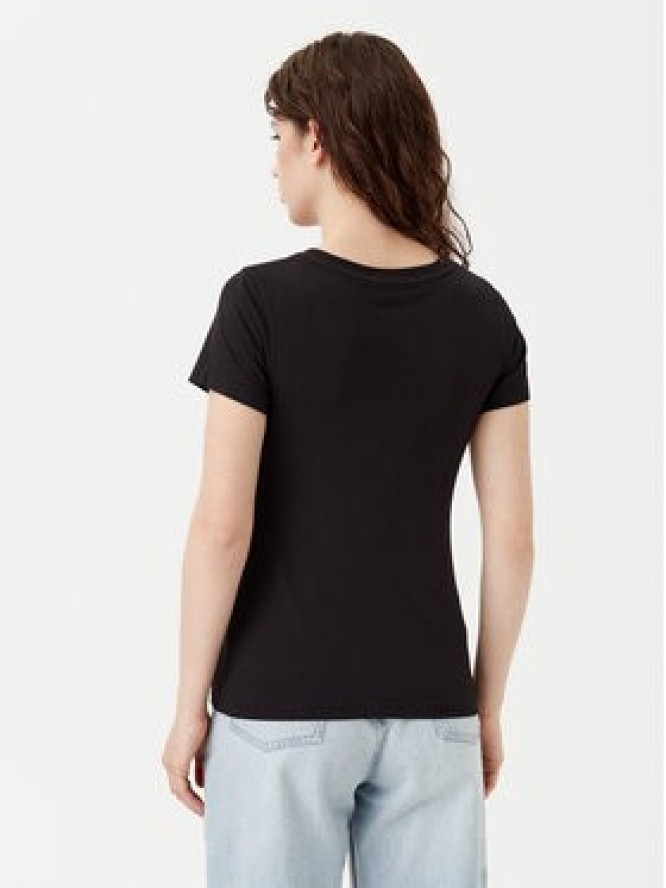 Calvin Klein Jeans T-Shirt Rood J20J213716 Czarny Regular Fit