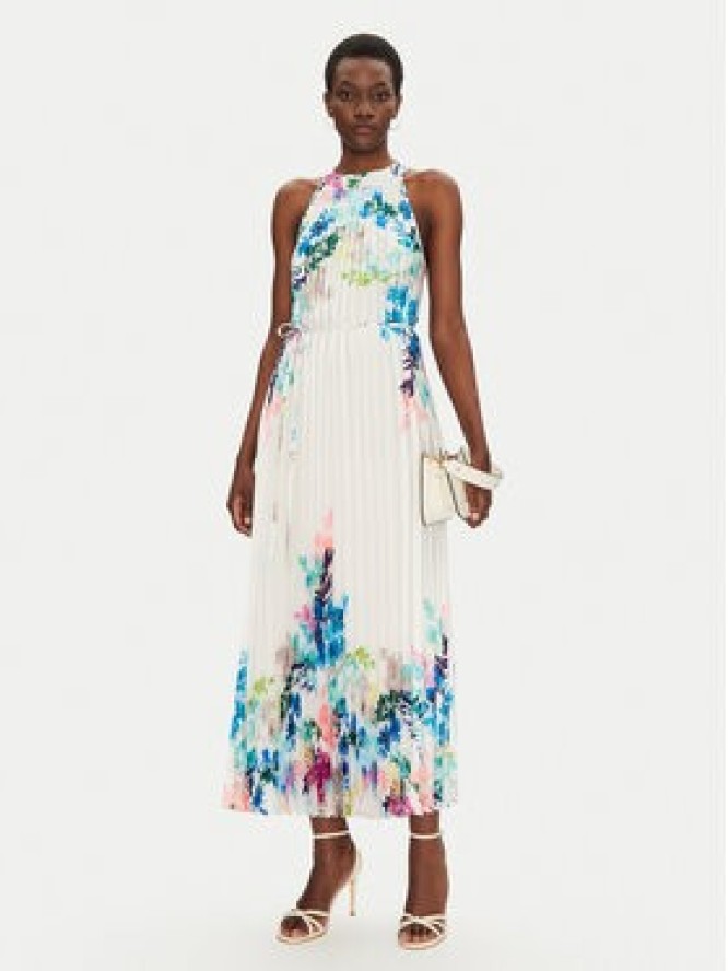 Joseph Ribkoff Sukienka letnia 251904 Biały Regular Fit