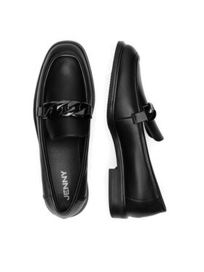 JENNY Mokasyny HY13293-8 Czarny