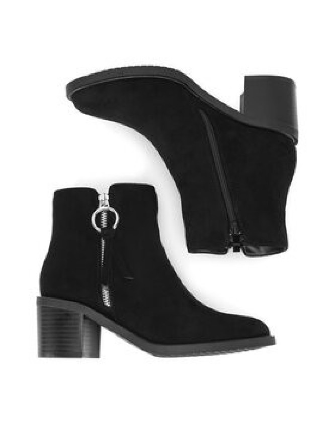 Clara Barson Botki LS5276-02A Czarny