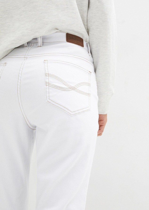 Dżinsy ze stretchem Straight, mid waist