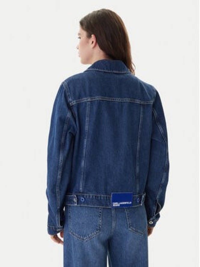 Karl Lagerfeld Jeans Kurtka jeansowa A1W14002 Niebieski Regular Fit