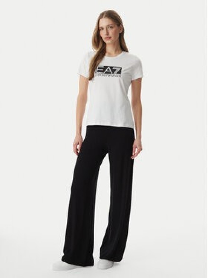 EA7 Emporio Armani T-Shirt 7W001093 AF10373 U0002 Biały Regular Fit