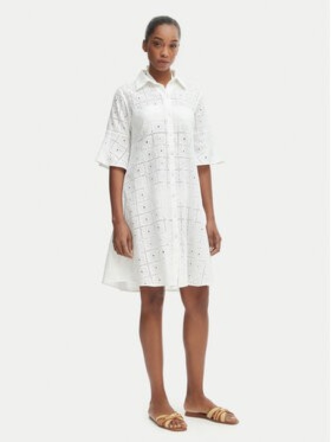 Iconique Sukienka letnia Romina IC26-039 Biały Regular Fit