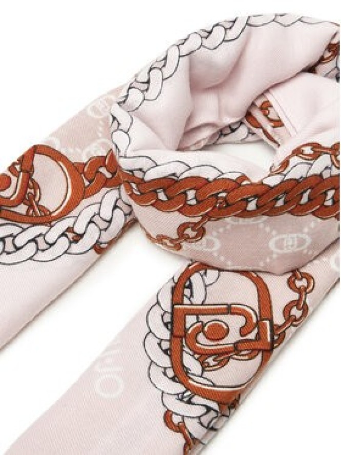 Liu Jo Chusta Ecs Foulard Logo Me 2F5073 T0300 Różowy