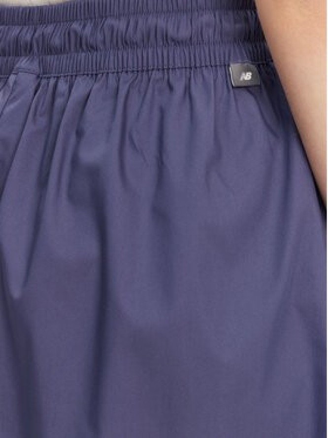 New Balance Spódnica midi WK51551 Niebieski Regular Fit