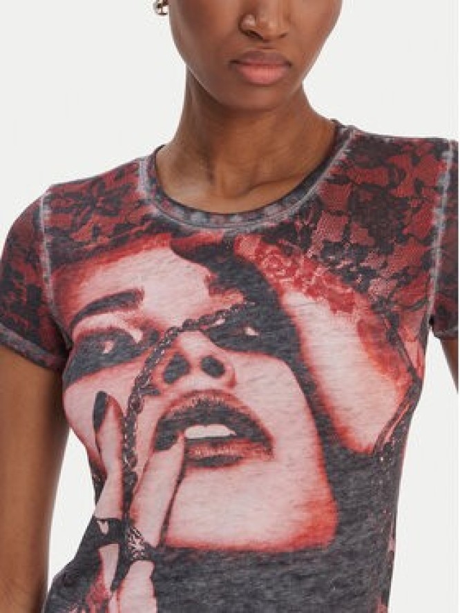 Guess T-Shirt W6RI50 KCCG0 Kolorowy Regular Fit