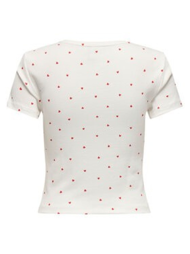 ONLY T-Shirt Fenja 15347986 Biały Slim Fit