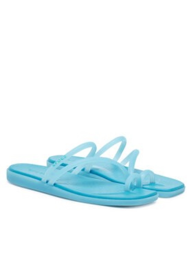 Crocs Japonki Miami Frosted Toe Loop 211253 Niebieski