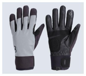 Odblaskowe rękawice zimowe BBB Cycling ColdShield