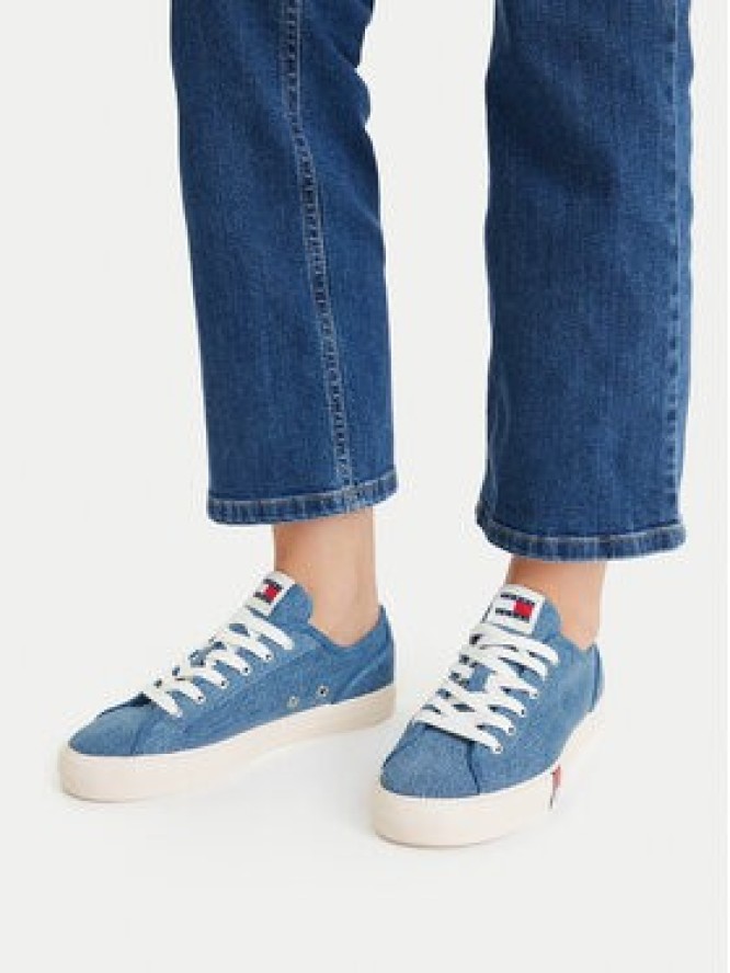 Tommy Jeans Tenisówki Archive Y2K Denim EN0EN03033 Niebieski