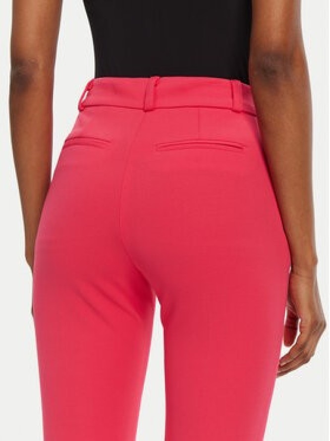 Rinascimento Spodnie materiałowe CFC0122742003 Różowy Regular Fit