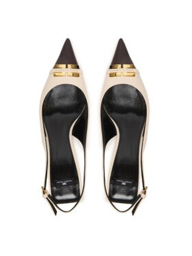 Elisabetta Franchi Czółenka SA57L61E2 Écru