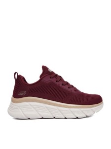 Skechers Sneakersy C-BOBS HI FLEX 117385 BURG Bordowy