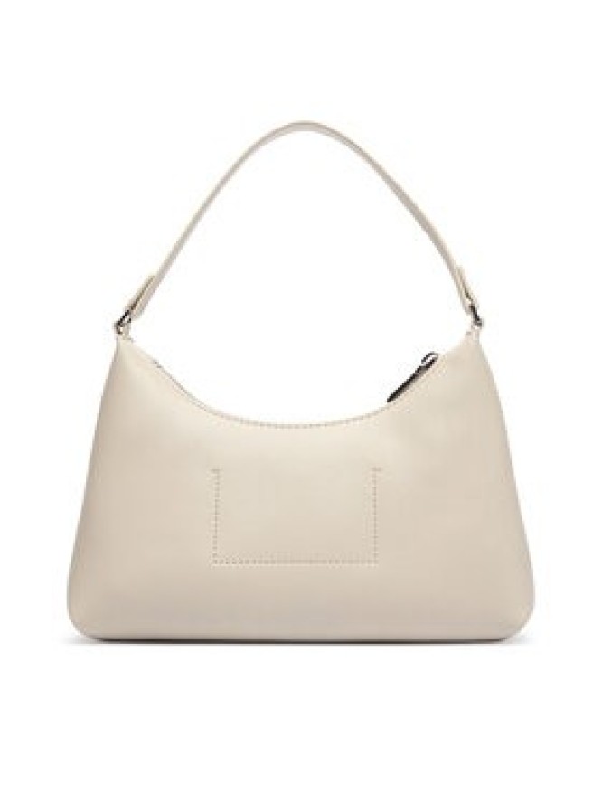 Calvin Klein Torebka Foil Logo Small Shoulder Bag LV04F3890G Kremowy