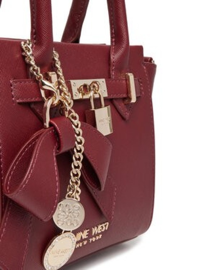 Nine West Torebka CEO-Chelsea-Charm-I-LX10187 Bordowy