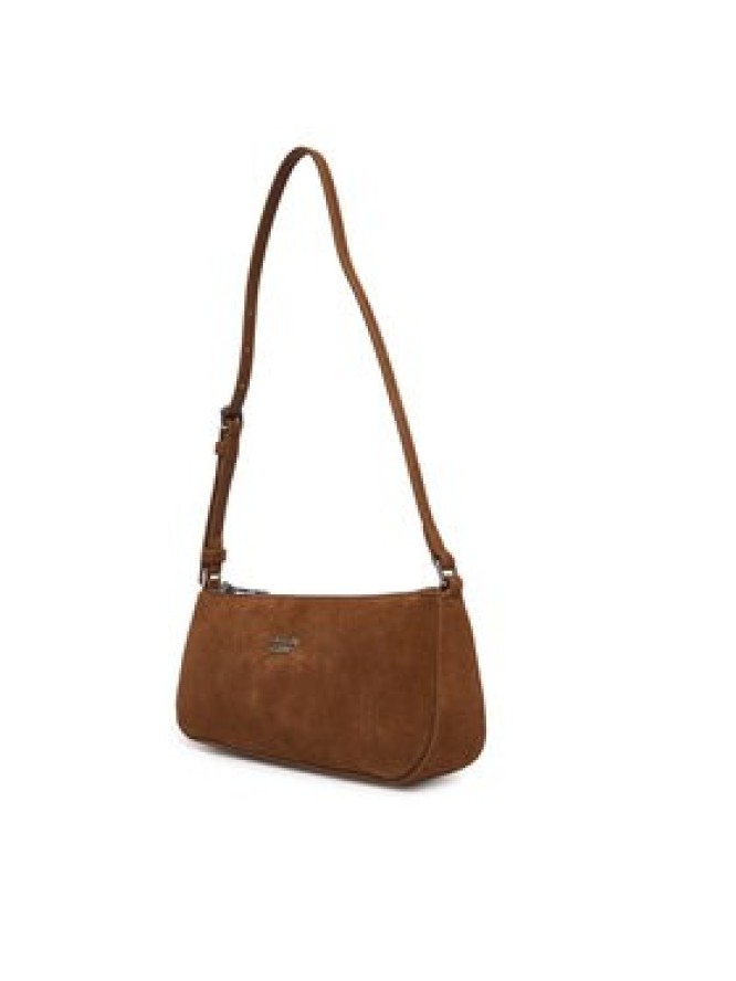 Tommy Jeans Torebka Tjw Must Suede Shoulder Bag AW0AW18454 Brązowy