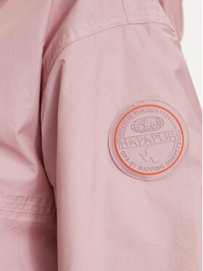 Napapijri Kurtka anorak RF Next WB NP0A4FI3 Różowy Loose Fit