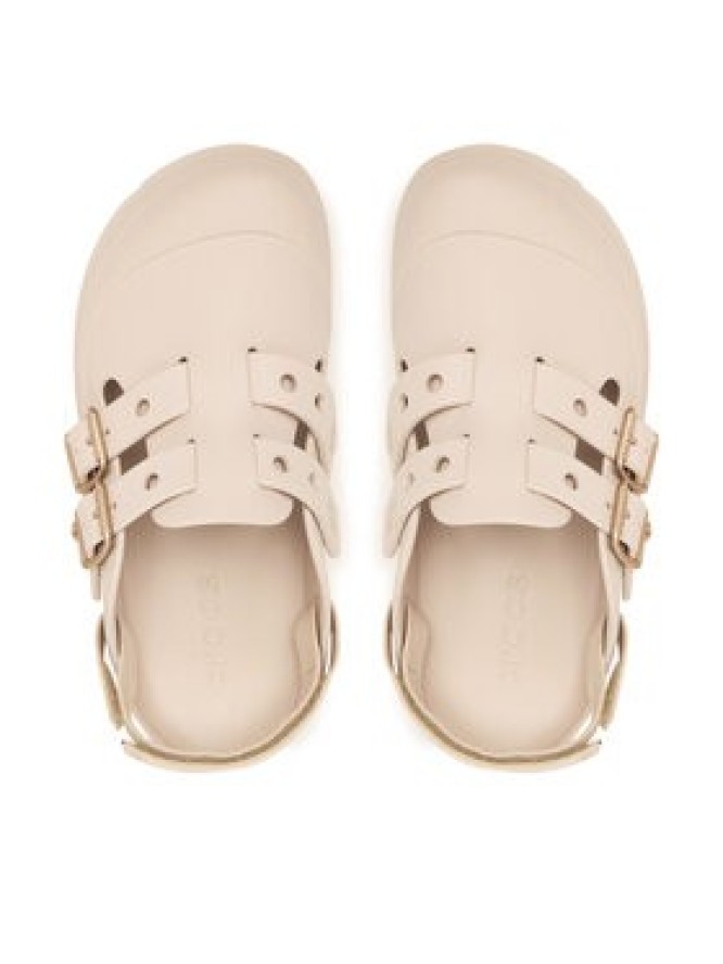 Crocs Sandały Loaferette Clog 214105 Beżowy
