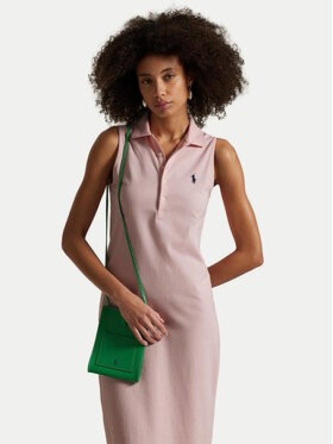 Polo Ralph Lauren Sukienka codzienna 211968292003 Różowy Regular Fit