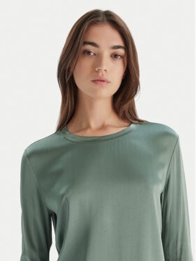 ViCOLO Bluzka TF0244 Zielony Regular Fit