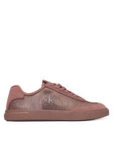 Calvin Klein Sneakersy Low Pro Cupsole Wt Striped Ny HW0HW03270 Brązowy