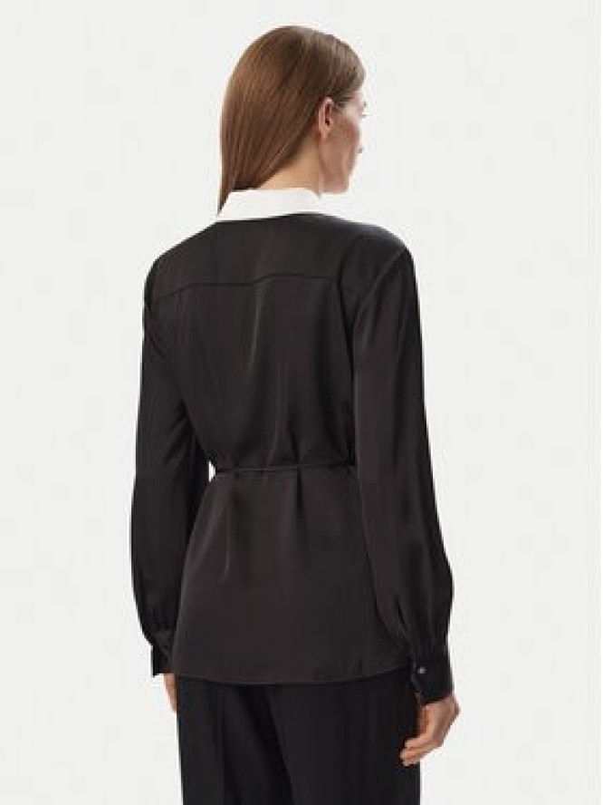 KARL LAGERFELD Bluzka B4W11016 Czarny Regular Fit