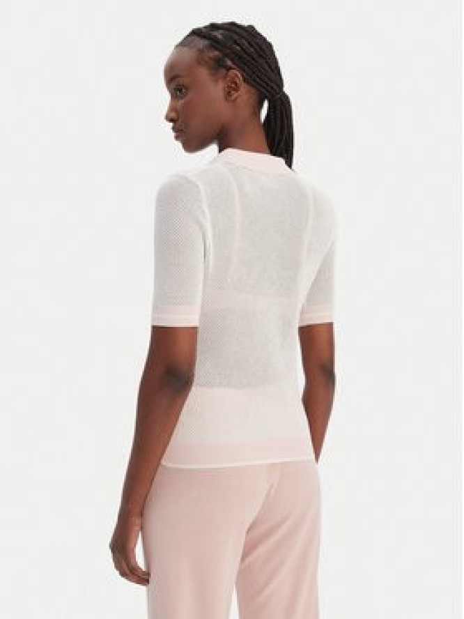 Guess Polo V6GR04 Z0725 Biały Regular Fit