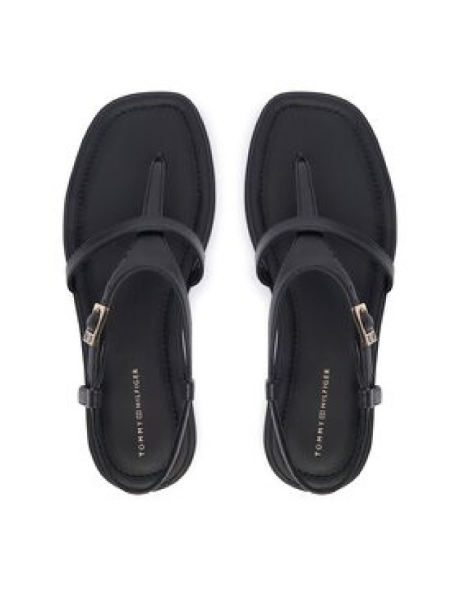 Tommy Hilfiger Sandały Th Buckle FW0FW09367 Czarny