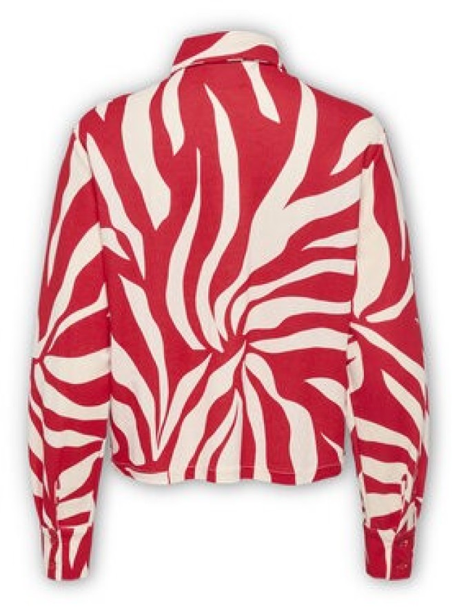 ONLY Koszula Sakura 15366883 Czerwony Regular Fit