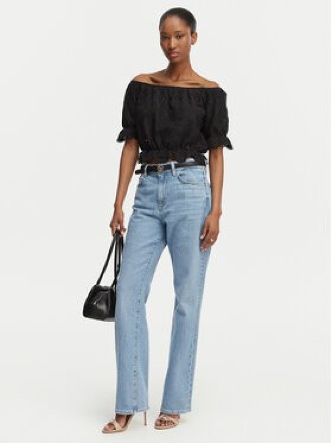 Guess Bluzka W6GP47 K3336 Czarny Regular Fit