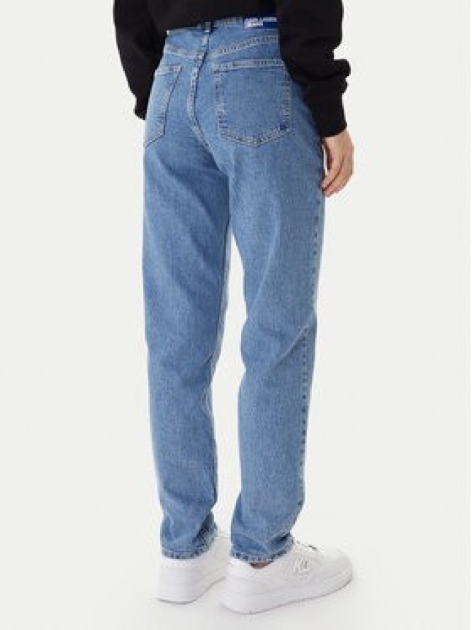 Karl Lagerfeld Jeans Jeansy B1W10076 Niebieski Mom Fit