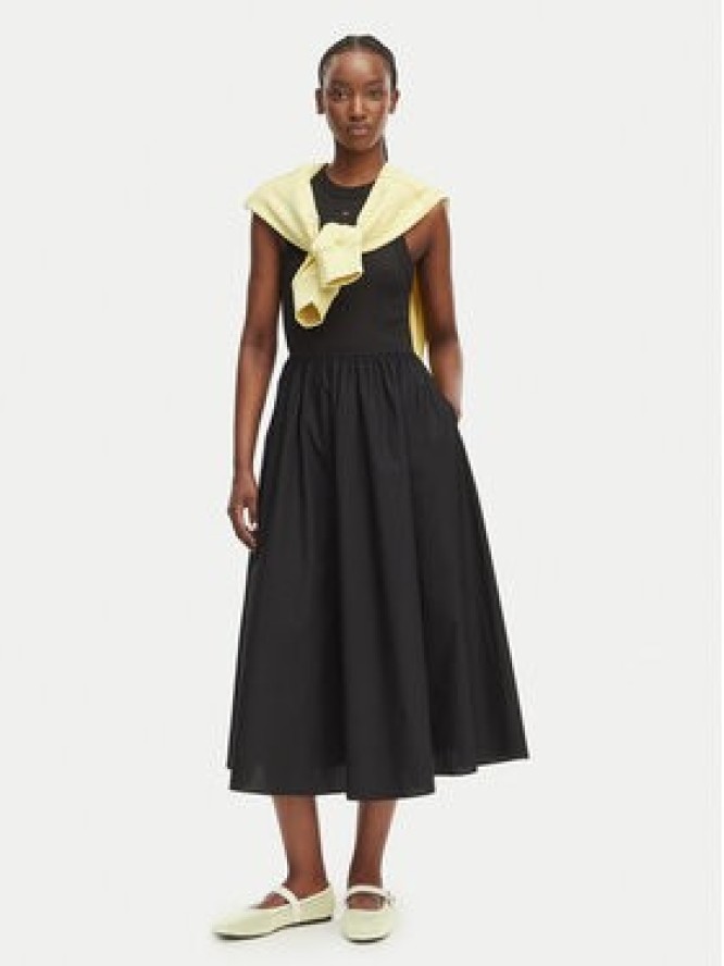 Tommy Jeans Sukienka letnia DW0DW22593 Czarny Regular Fit